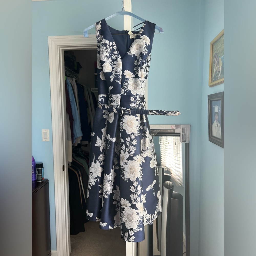 Eliza J peplum dress
